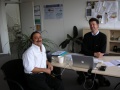 Yiannis Laouris and Peter at KMRC (2005)