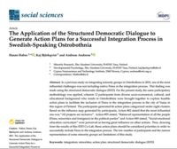 The Application of the Structured Democratic Dialogue to Generate Action Plans for a Successful Integration Process in Swedish-Speaking Ostrobothnia