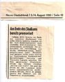 About Laouris PhD in "Newes Deutchland" Newspaper
