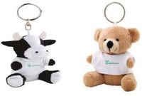 Cyberethics Bear & Cow key chain